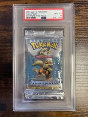 2003 Pokemon Aquapolis Arcanine Booster Pack PSA 10 91871452